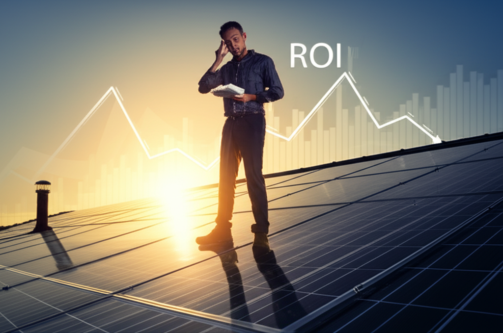 Imagem para o artigo: Solar Panels ROI: What No One Tells You (The Brutal Truth)