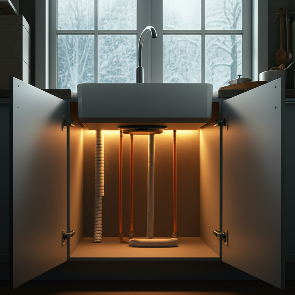 Imagem para o artigo: The 30-Second Winter Hack: Stop Frozen Pipes BEFORE They Ruin Your Home